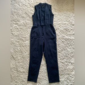 Banana Republic Navy Jumpsuit